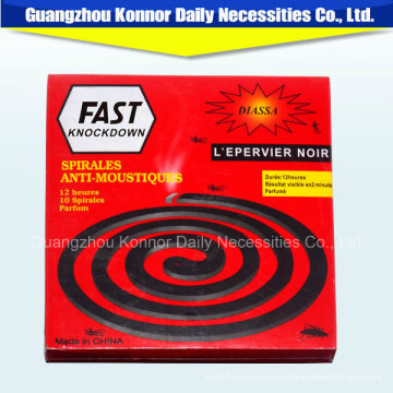 8 Burning-Time Smoke Free Non-Smoke Smokeless China Mosquito Coil